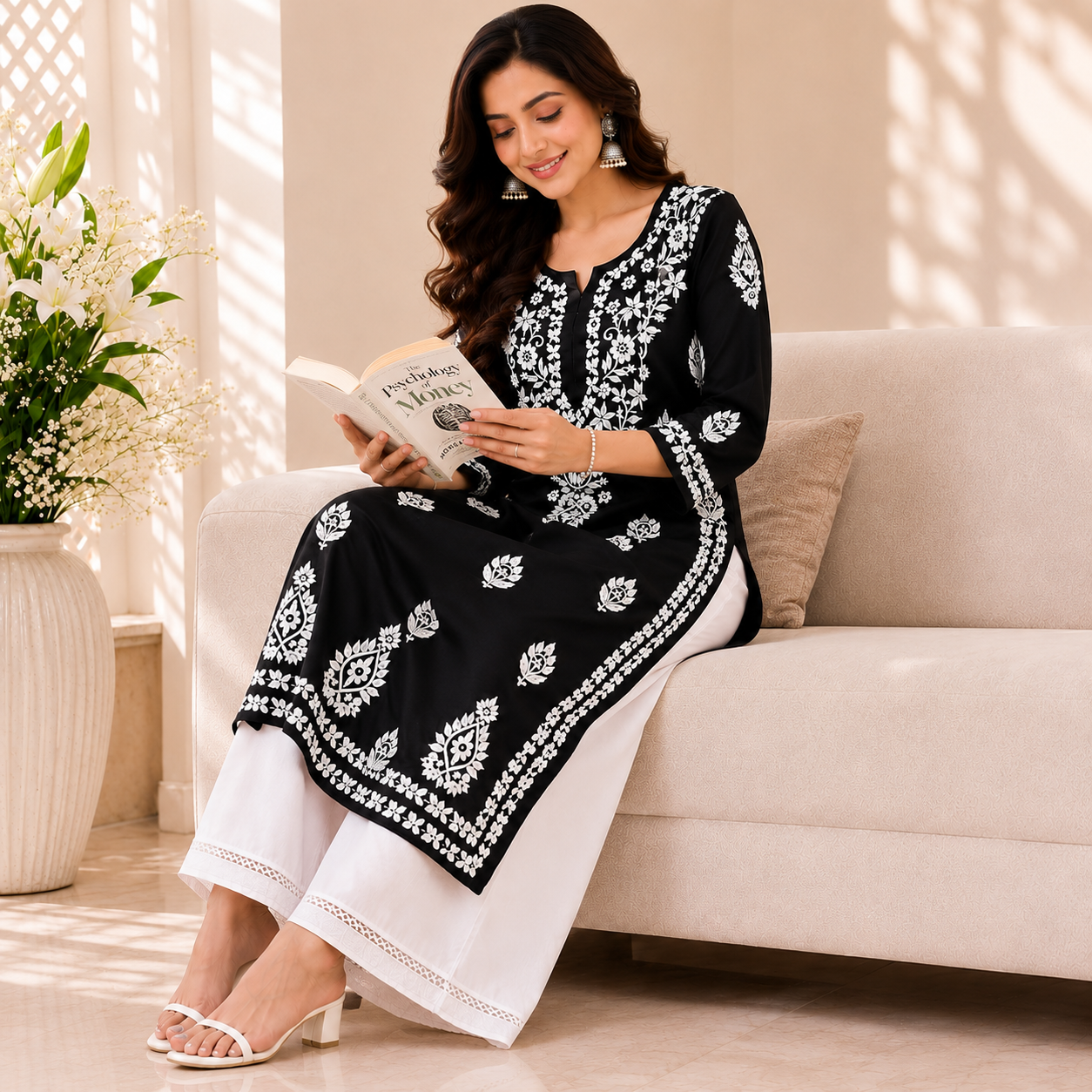 Lucknowi Chikankari Kurti