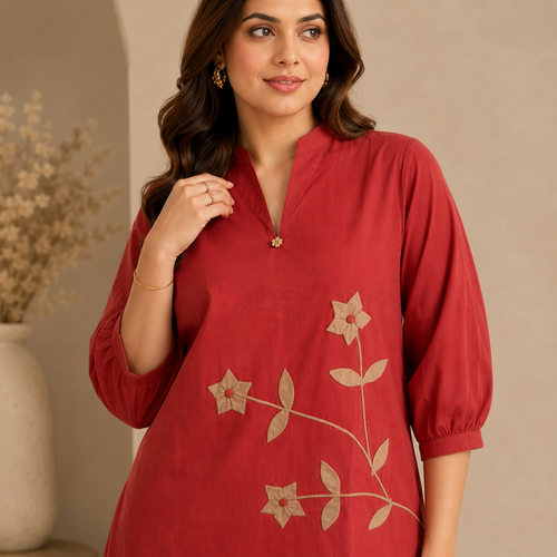Bloom Vine Appliqué Co-ord Set