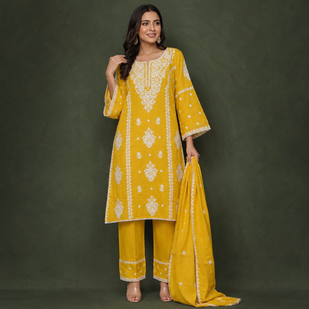 Sunshine Bloom 3 Piece Suit Set