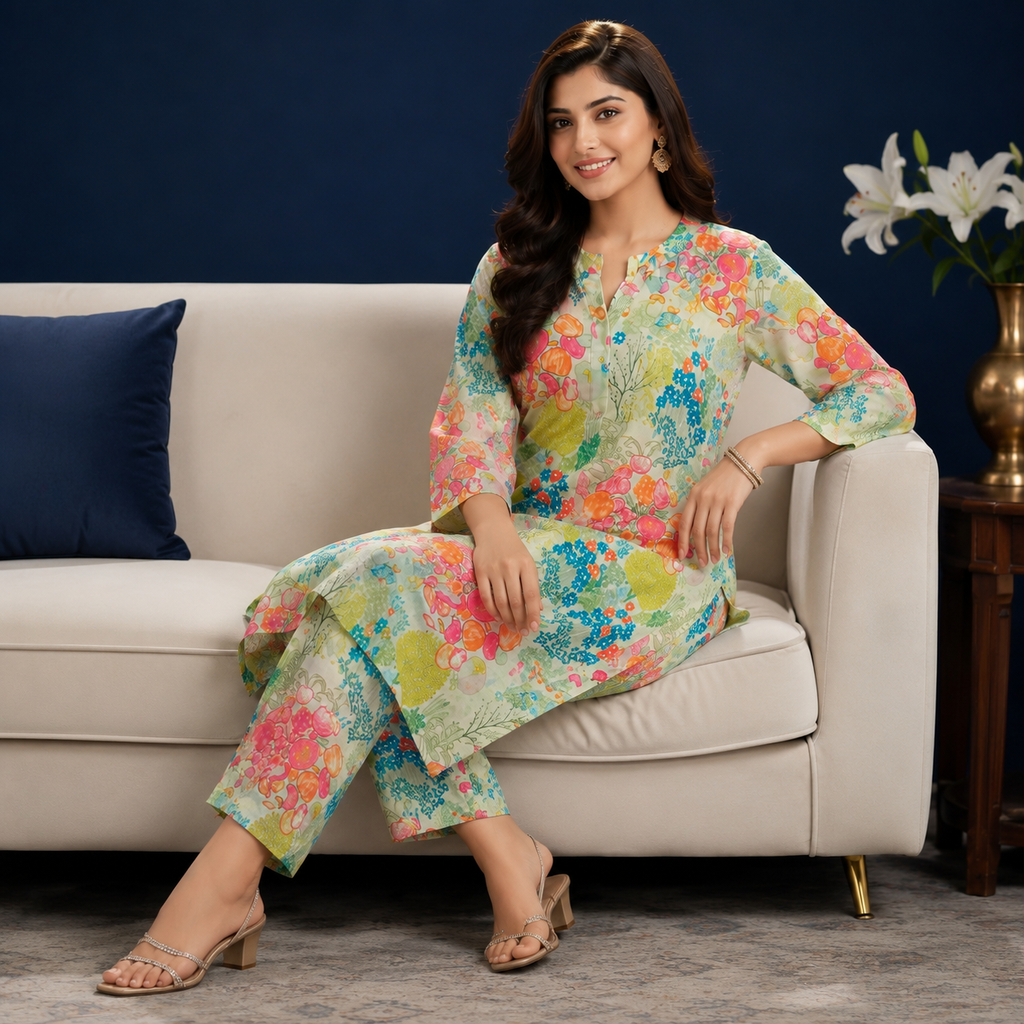 Bloomscape Garden Printed Co-ord Set