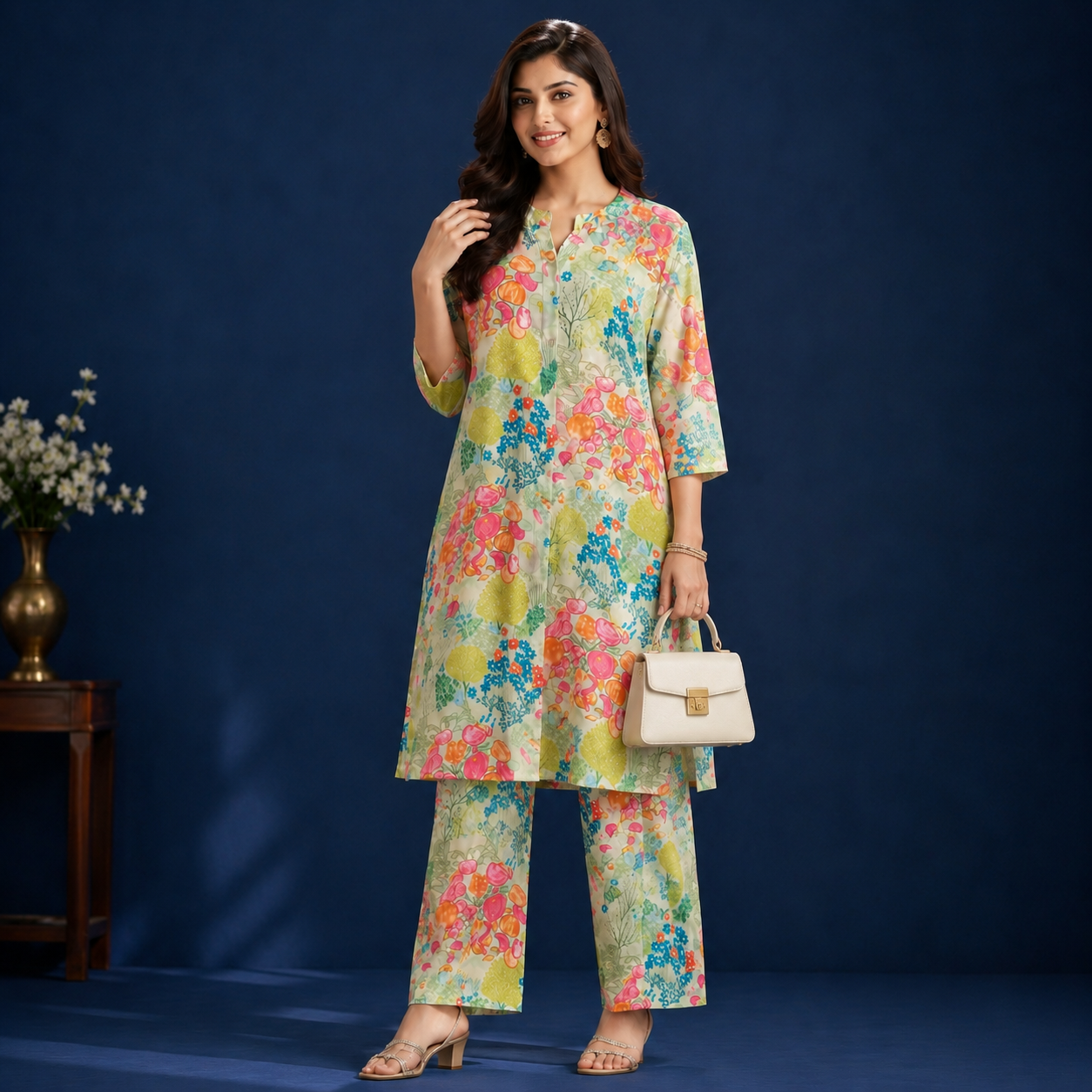 Bloomscape Garden Printed Co-ord Set