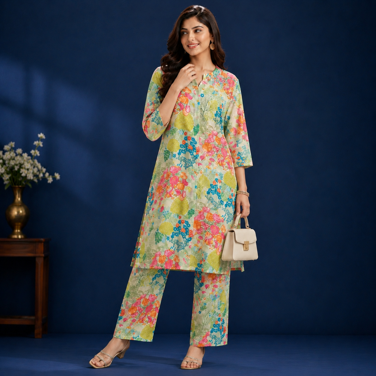 Bloomscape Garden Printed Co-ord Set