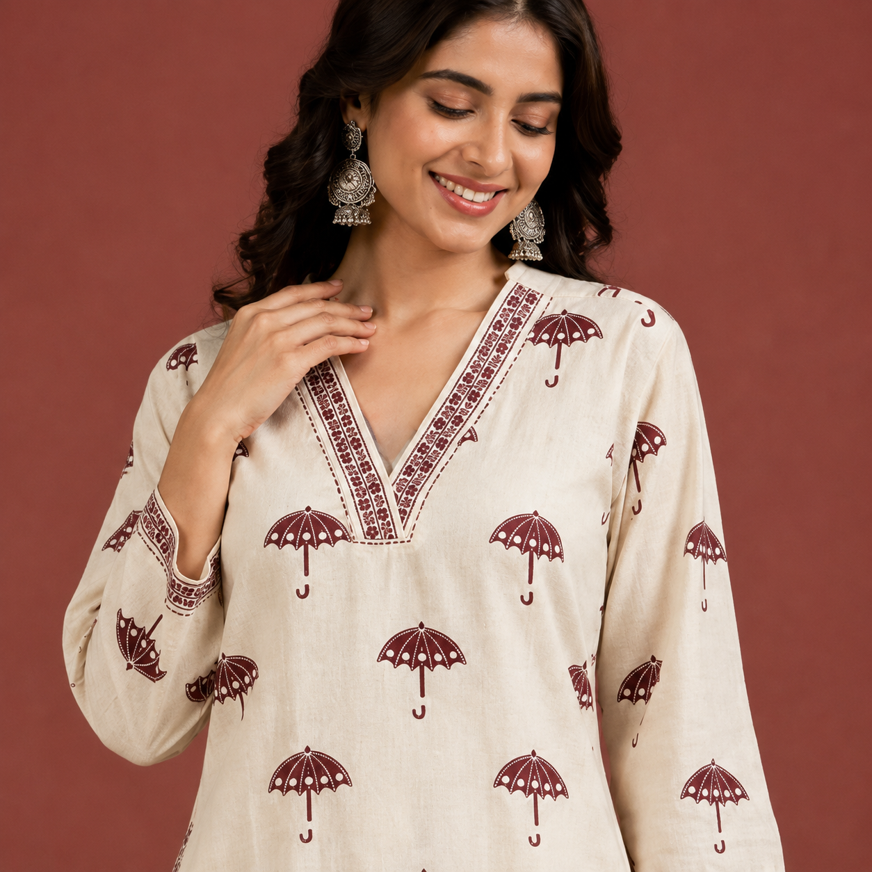 Umbrella Print Cord Set