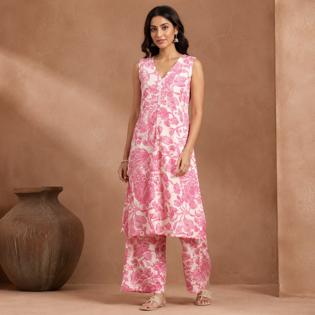 Rosé Bloom Co-Ord Set
