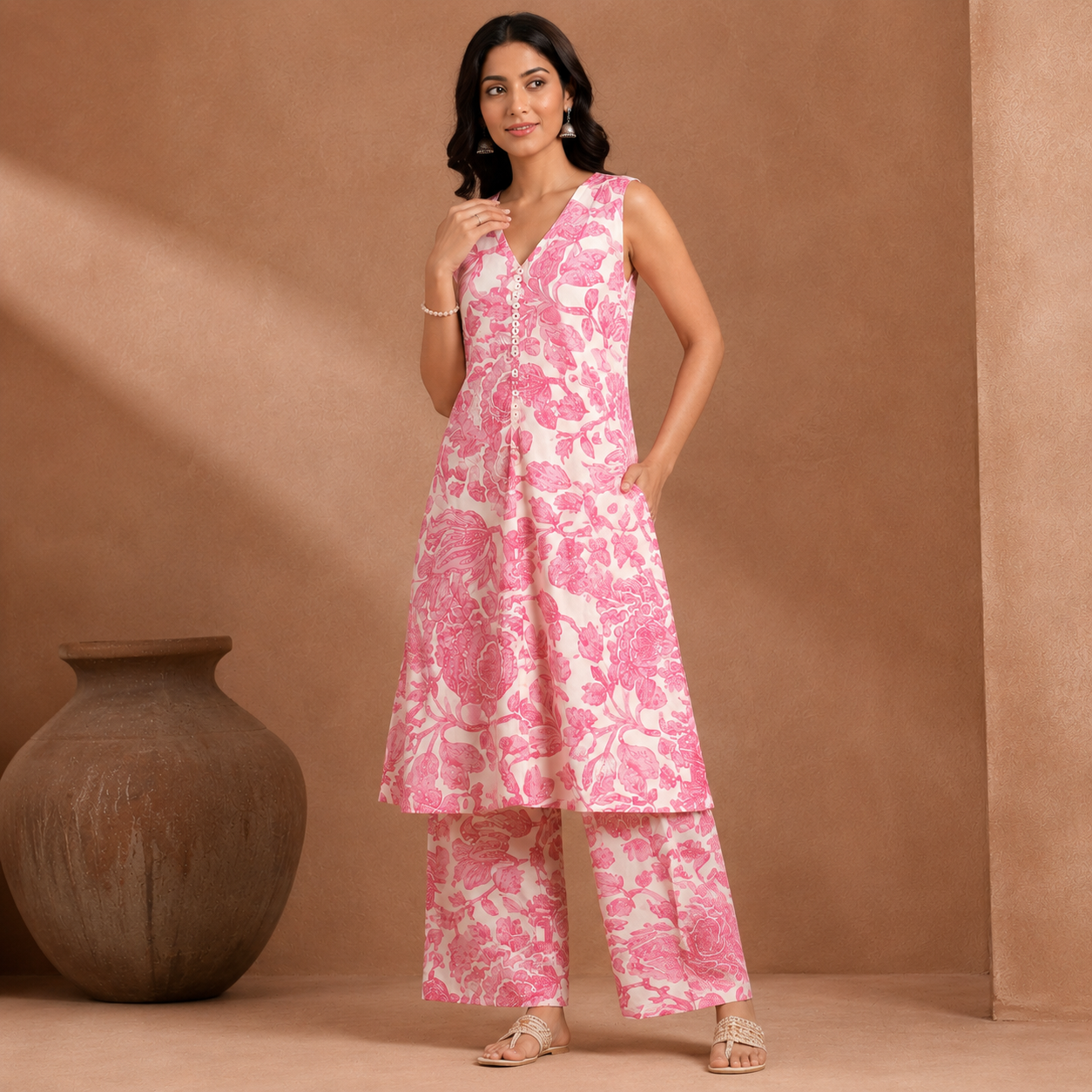 Rosé Bloom Co-Ord Set