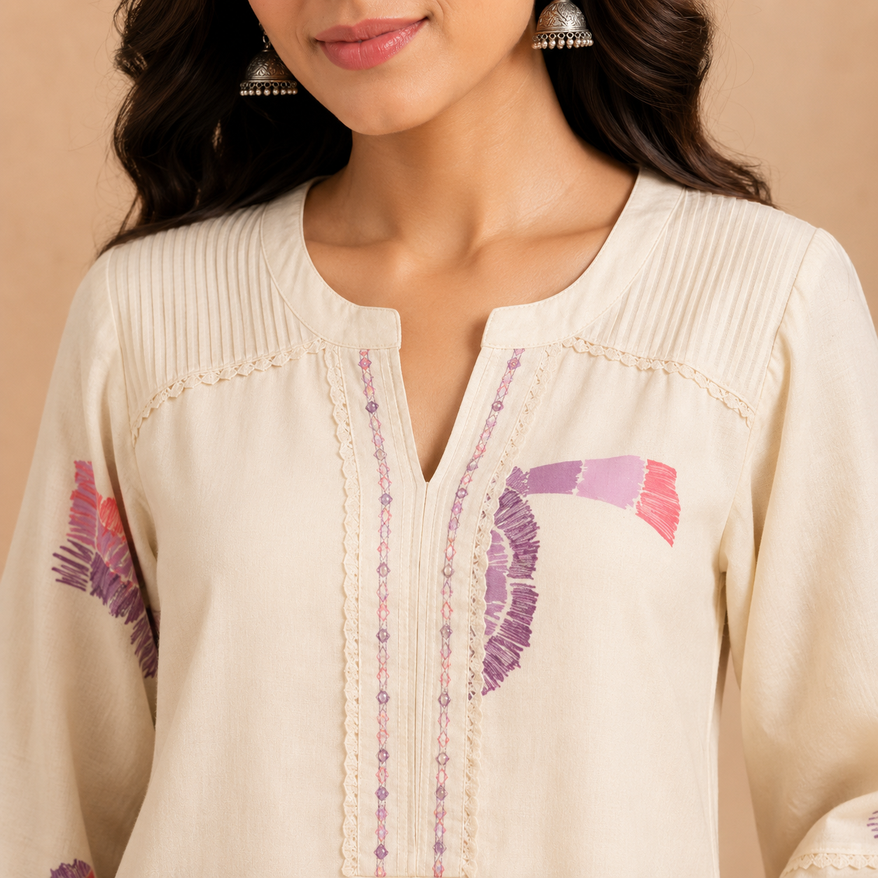 Ivory Bird Co-Ord Set