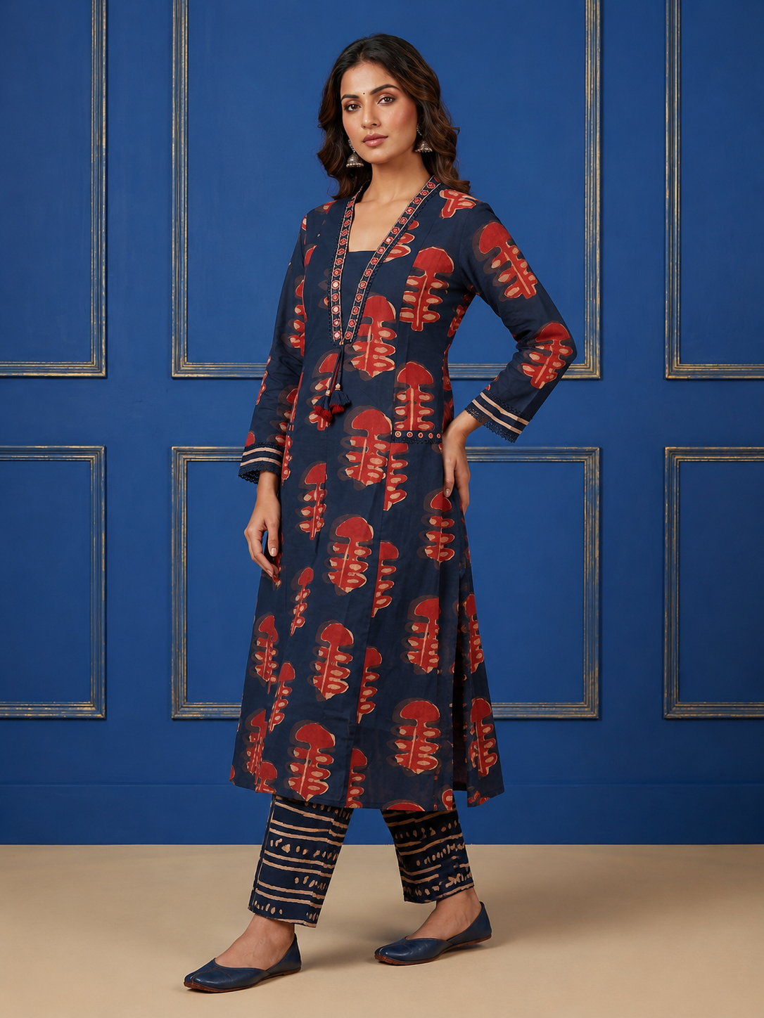 Midnight Muse Printed Kurta Set