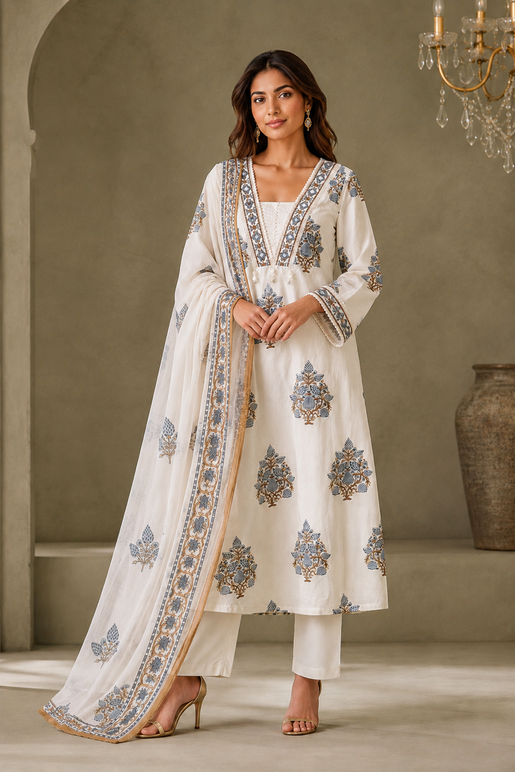 Noor Mirror Grace Suit Set