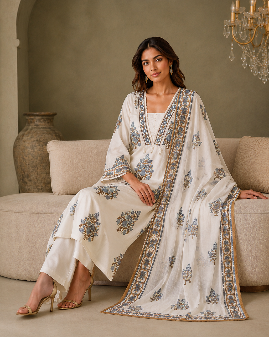 Noor Mirror Grace Suit Set