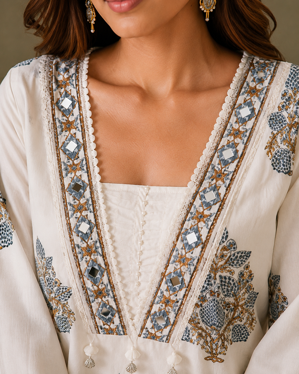 Noor Mirror Grace Suit Set
