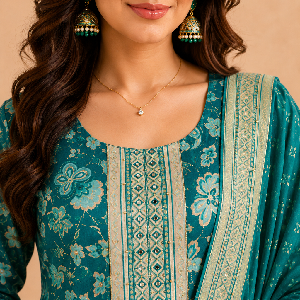 Floral Anarkali