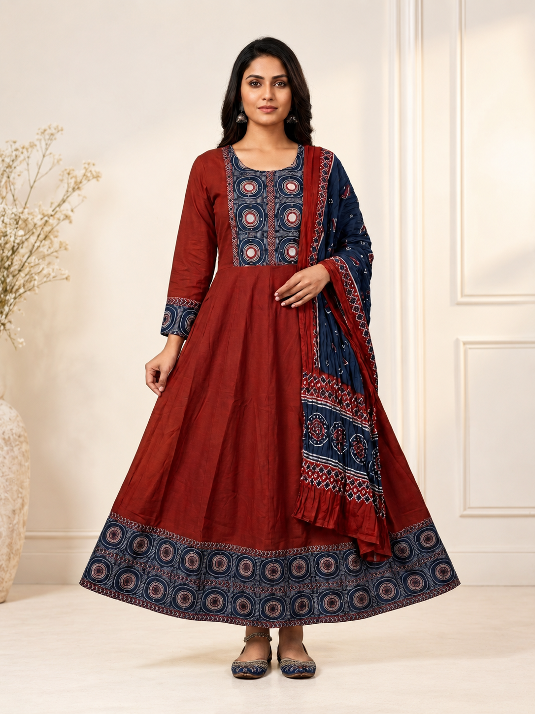 Rust Anarkali