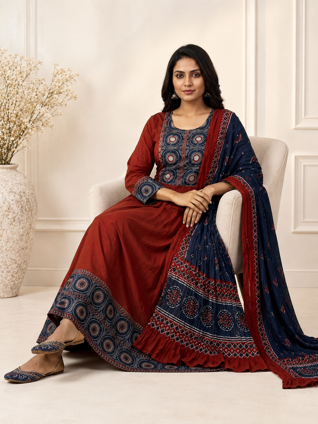 Rust Anarkali