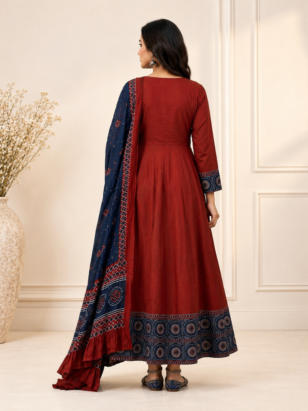 Rust Anarkali
