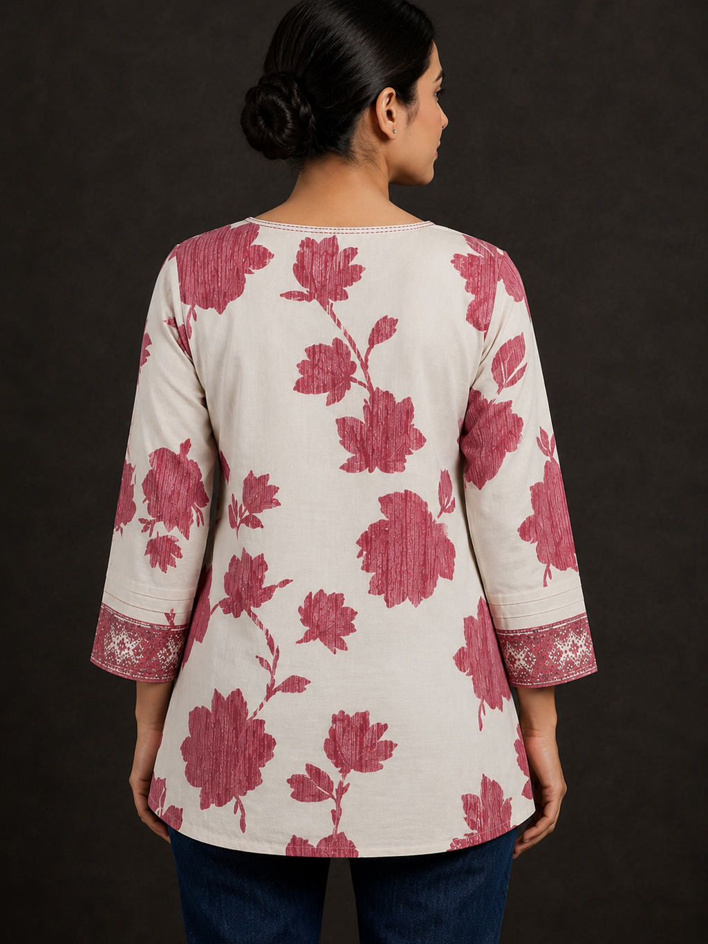 Roselle Bloom Short Kurti