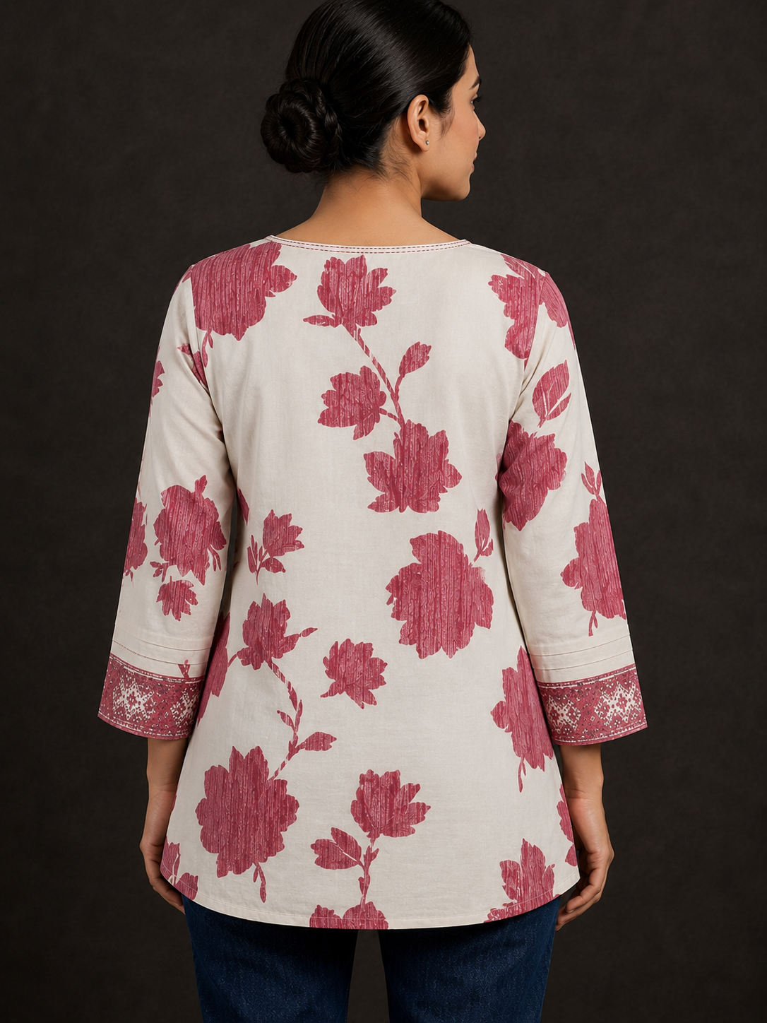 Roselle Bloom Short Kurti
