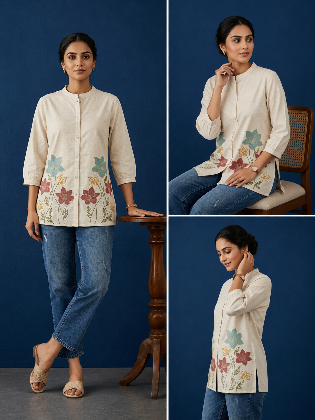 Blossom Breeze Floral Tunic