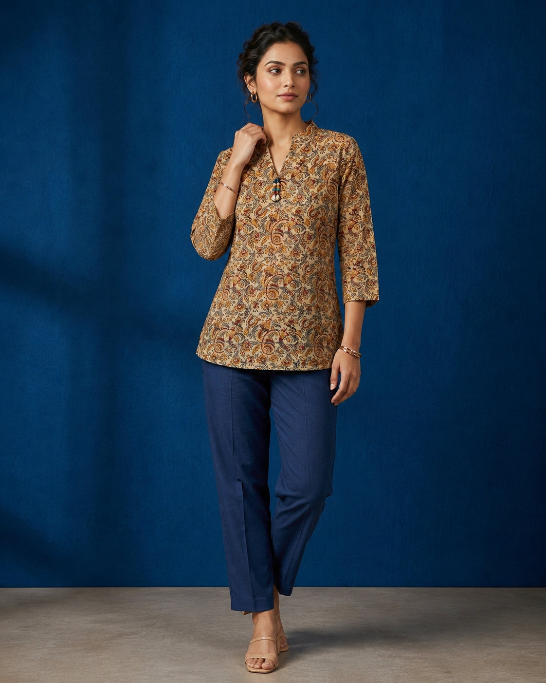 Paisley Aura Short Kurti