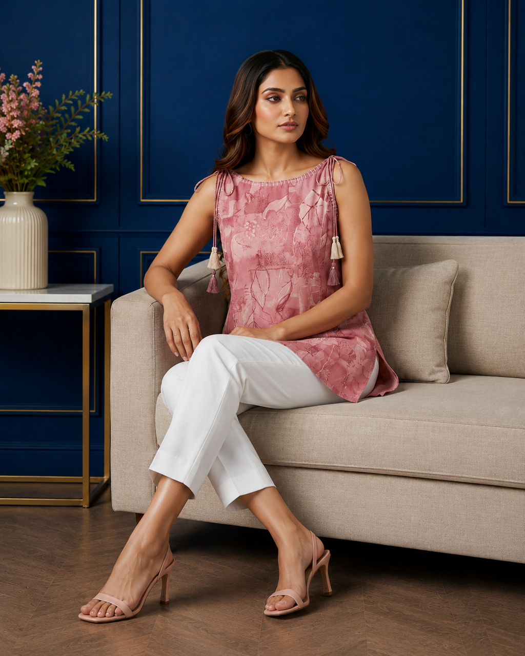Blush Mist Tunic