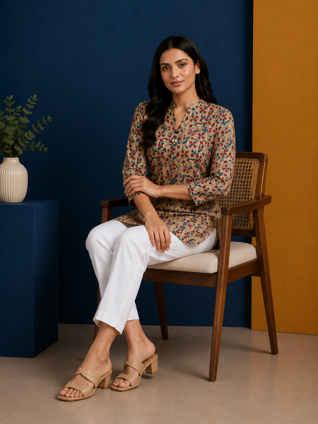 Meadow Printed Short Kurti