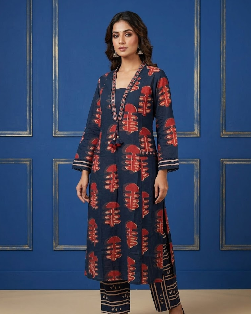 Midnight Muse Printed Kurta Set