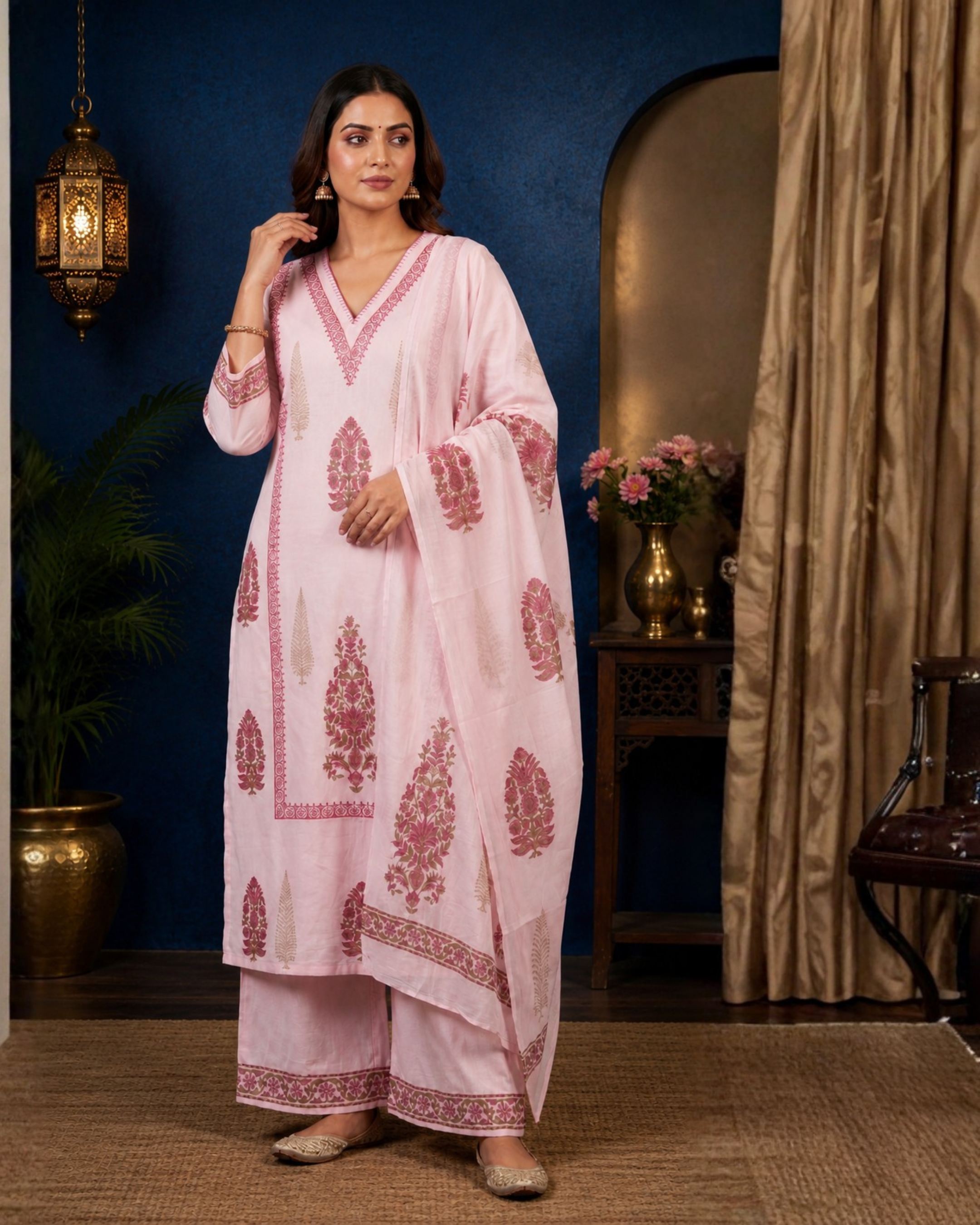 Blush Suit Set