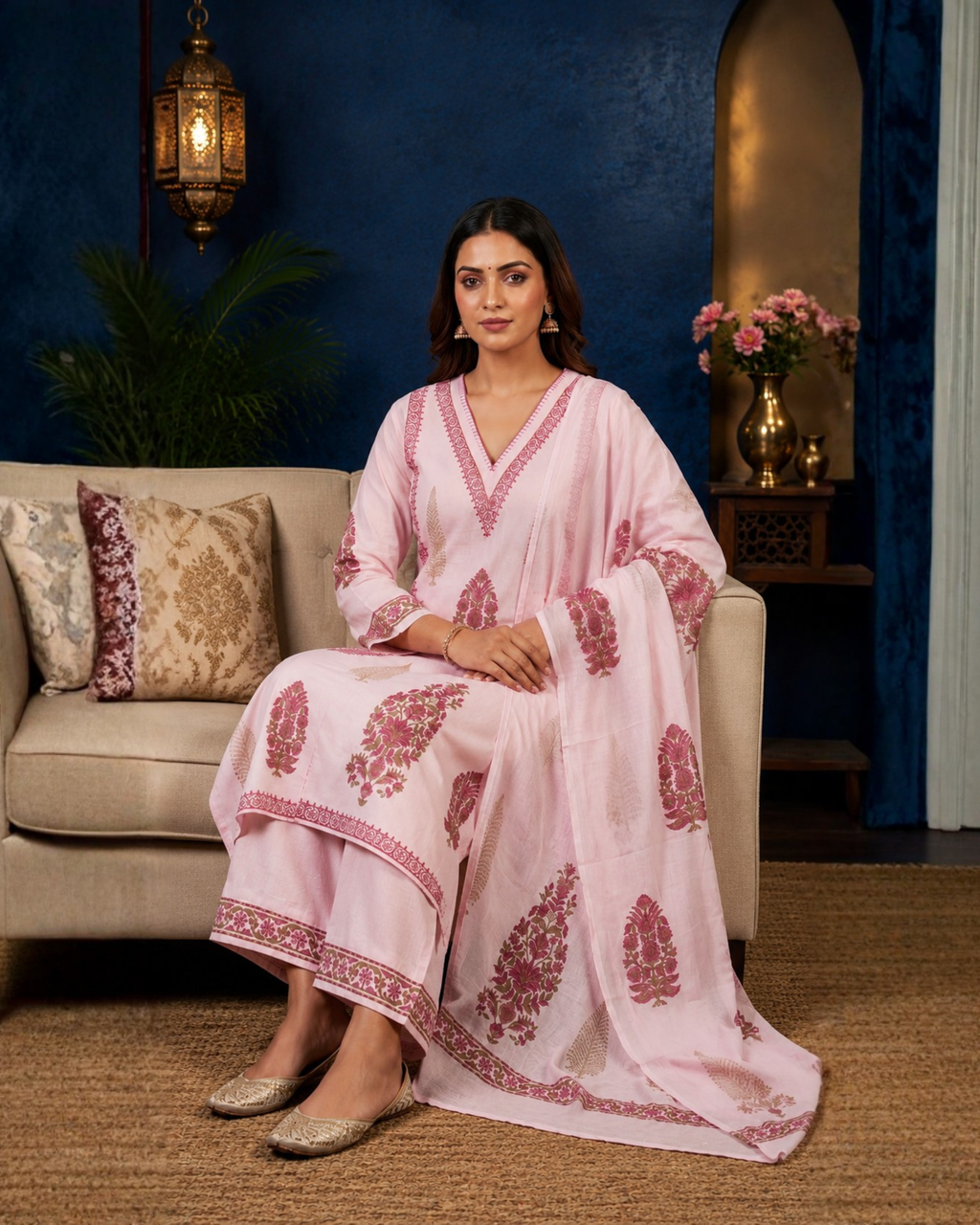 Blush Suit Set